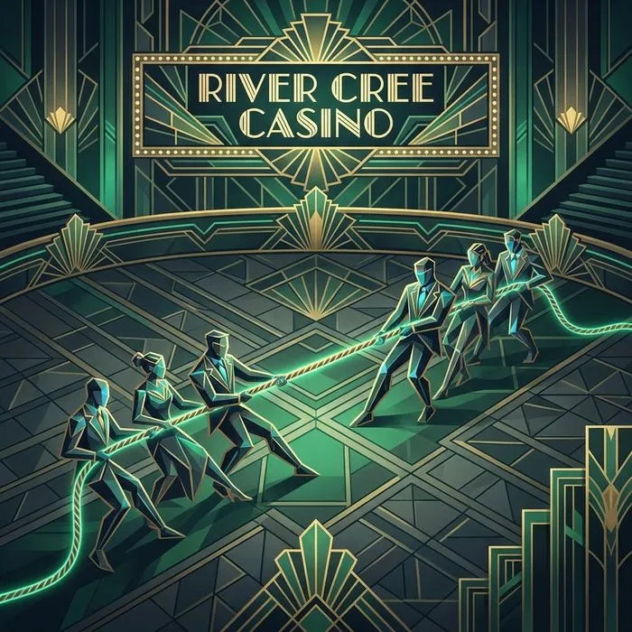 homepage of River Cree Casino